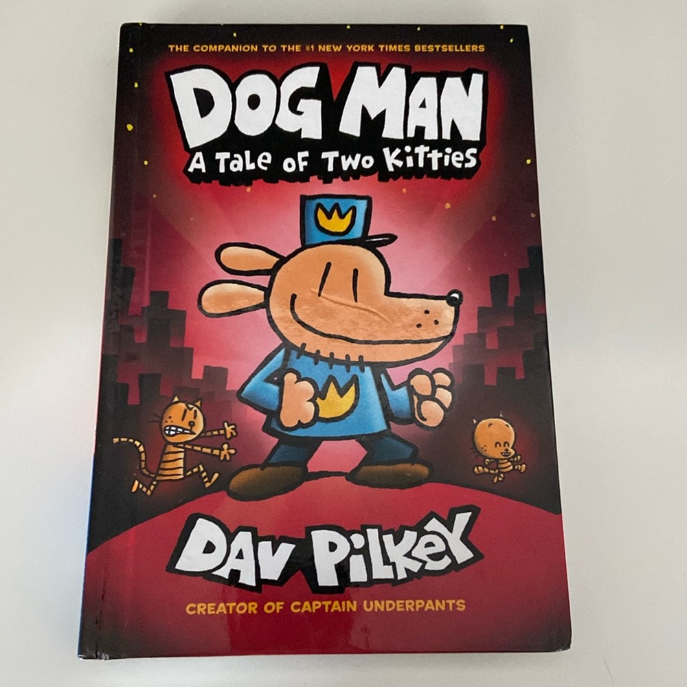(3/$21) Dog Man: A tale of two Kitties (Book 3)